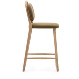 Kave Home Kaki zelena barska stolica (visine sjedala 66 cm) Helda – | shoptok.hr