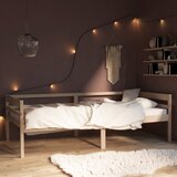 Maison Chic Posteljni okvir - Enojna postelja - Postelja za odrasle iz trdne borovine 90x200 cm-J8661, (21764653) | Shoptok.si