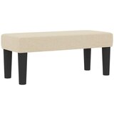  s opruga kutije s jastukom Krema 100 x 200 cm tkanina | shoptok.hr