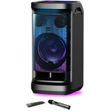 Akai karaoke 150WRMS, Disco Kugla, baterija, FM, USB, bež mikrofon DJ-BY6L, (4905192534486) | shoptok.hr