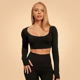 Ženska sportska majica Sense Black