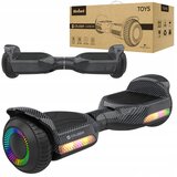 Električno dvokolo skuter rolka LED RGB 100kg Cruiser 10 km/h Carbon Cene