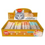 WANPY kremasta poslastica za macke Display mix 100x14 g | Eponuda.com