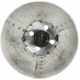  Industrijska zidna svjetiljka srebrna 65 x 25 cm E27 - Srebrno 1 1 Ravno – 3 sjenila | shoptok.hr