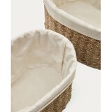 Kave Home Košare iz morske trave v kompletu 2 ks 35x25x25 cm Tossa – | Shoptok.si