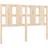 Maison Chic posteljno vzglavje - vzglavna omarica - nočna omarica 140,5x4x100 cm trdna borovina, (21705223) Cene