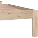  Posteljni okvir iz trdne borovine 100x200 cm, (20644022) | Shoptok.si