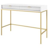  Konzolni stočić NOVA 77x104 cm bela/zlatna | Eponuda.com