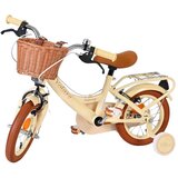 Volare dječji bicikl Ashley 12″ krem boje, s dvije ručne kočnice | shoptok.hr