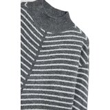 Marisse Women's Sweater Z-Sw-4526 Grey Mel_Off White | ePonuda.com