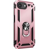 AVIZAR Antišok etui za iPhone 17e z vrtljivim magnetnim obročem, Šampanjec roza, (5000274989) | Shoptok.si