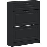 Ormar za cipele UTRECHT 78 x 24 x 100 cm Konstruirano drvo Crna | shoptok.hr