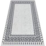 RugsX Preproge Preproga ALLURE 1960 Grški ključ, okvir - 120x170 cm Bela | Shoptok.si