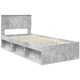  Okvir za krevet Beton 90 x 200 cm Čvrsto borovo drvo | shoptok.hr