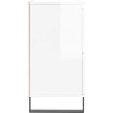  Komoda sjajna bijela 60 x 35 x 70 cm od konstruiranog drva | Eponuda.com