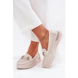 VINCEZA Perforated Ballet Flats Made Of Natural Leather | shoptok.hr