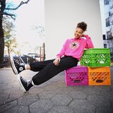 Converse duks za devojčice oversized chuck patch hoodie 4CF476-AHB | ePonuda.com