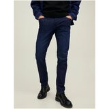 Jack & Jones Dark Blue Men's Slim Fit Jeans Glenn - Men's