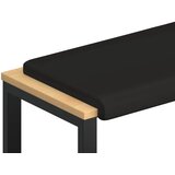  Jastučić za klupu Umjetna koža Crna Dubina 35 cm - Crna 60 x 38 x 6 5 cm | shoptok.hr