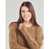 Only ONLHANJA LS GLITTER Smeđa | shoptok.hr