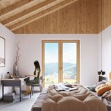  Obesna svetilka TULIP črna, (21348094) | Shoptok.si