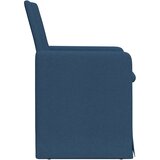  Trpezarijske stolice 2 pcs Plava 57 x 67 x 95 cm tkanina | shoptok.hr