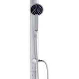  Vrtni tuš sa smeđom bazom 220 cm aluminijski | shoptok.hr