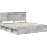  Konstrukcija postelje Beton 180 x 200 cm Masivno borovo les, (5000103753) | Shoptok.si