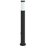  Stupić sa senzorom i utičnicom 80 cm nehrđajući čelik IP44 | shoptok.hr