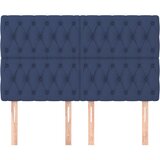  Uzglavlje plavo 144x7x118/128 cm tkanina | Eponuda.com
