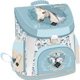 Lizzysuli Wild Beauty Sport Club jahačka ergonomska školska torba, ruksak 39x35x24 cm