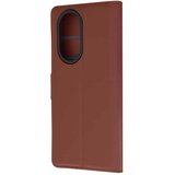 Techsuit Leather Folio preklopna maska za Honor 200 - smeđa | shoptok.hr