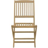  Zložljivi vrtni stoli 6 kosov 48,5x57x90 cm trdna akacija | Shoptok.si