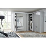 Modern Living Kotna Omara Za Oblačila Alabama, Svetlo Siva | Shoptok.si