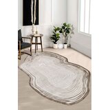 Conceptum Hypnose tepih Amorf-Ar001, Ovalan, 80 x 300 cm, krem | Eponuda.ba