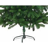  Božićno drvce s 300 LED svjetlima s stalakom Zelena 180 cm PE | shoptok.hr