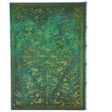  NOTES 12X18CM-MIDI CRTE 72L S GUMICOM EMERALD FLOWER PAPERBLANKS PB1315-1 Slike