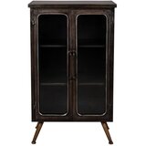 Dutchbone črna kovinska vitrina 60x100x35 cm denza – Cene