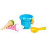  Set za sladoled od pijeska - plava kanta, žlica 5736 | shoptok.hr
