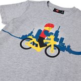 Lego Iconic majica kratkih rukava, melirano siva | ePonuda.com