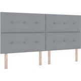  Krevet s opruga kutije Svijetlo siva 200 x 200 cm tkanina | shoptok.hr