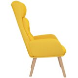  Stolica za opuštanje od tkanine boja senfa | shoptok.hr