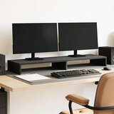  Stalak za monitor Crni hrast 100x27x10 cm Konstruirano drvo | shoptok.hr