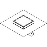 Hansgrohe 56249670 RainDrain Point 150 x 150 mm talni sifon | Shoptok.si