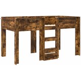  Krevet na kat za djecu s pohranom Dimljeni hrast 90 x 200 cm | shoptok.hr