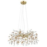 Globo 64132-8 - Luster na sajli DANNA 8xG9/8W/230V prečnik 61 cm zlatni | Eponuda.com