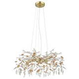 Globo Viseća svjetiljka Danna (8 W, Ø x V: 61 x 120 cm, Zlatna) | shoptok.hr