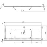 Sapho Bel umivalnik iz umetnega kamna Aruba – | Shoptok.si