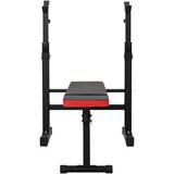  Klupa za težine Crna 126.5 x 67 x 111 cm | shoptok.hr