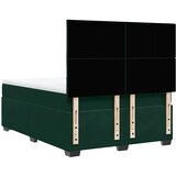  Krevet s oprugama i madracem tamnozeleni 140x190 cm baršunasti | shoptok.hr